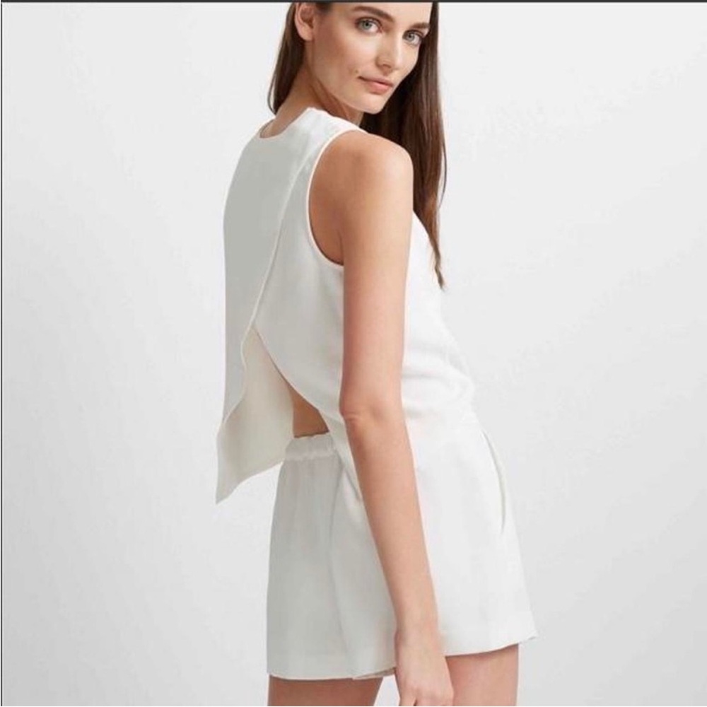 Club Monaco White Romper size 0